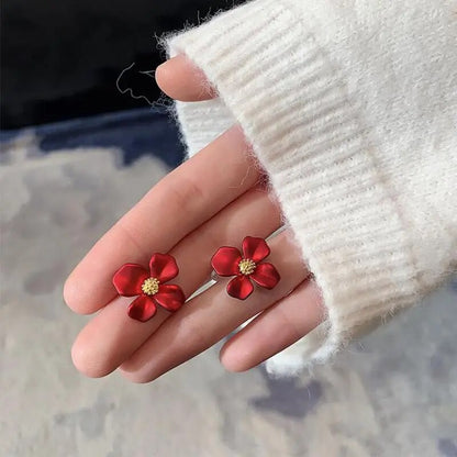 Cute Small Flower Earrings