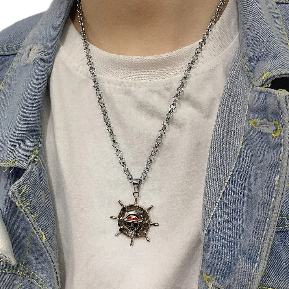 Cartoon Anime One Piece Necklace