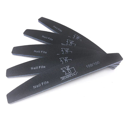 5 Pcs 80 100 150 180 240 Grit Nail Files