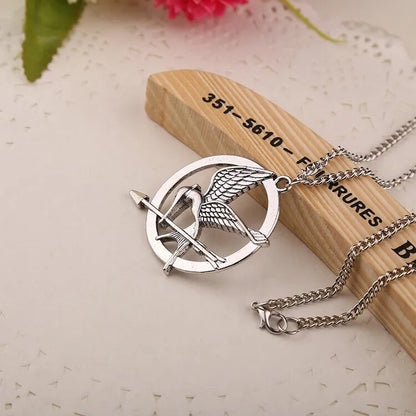 Movie Jewelry The Hunger Games Bird Necklace