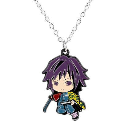 Anime Demon Slayer Kimetsu No Yaiba Kamado Tanjirou Necklace