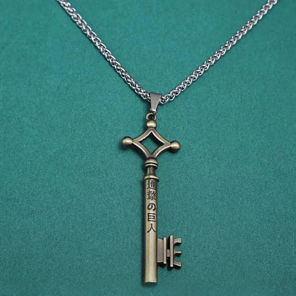 Attack on Titan Key Pendant Necklace