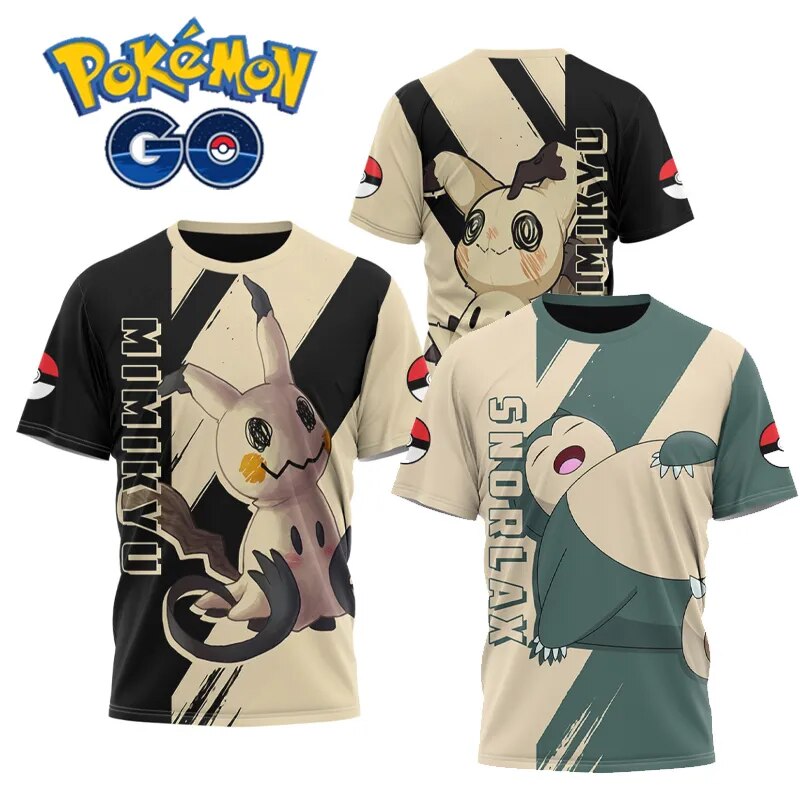 Pokemon Print T-Shirt