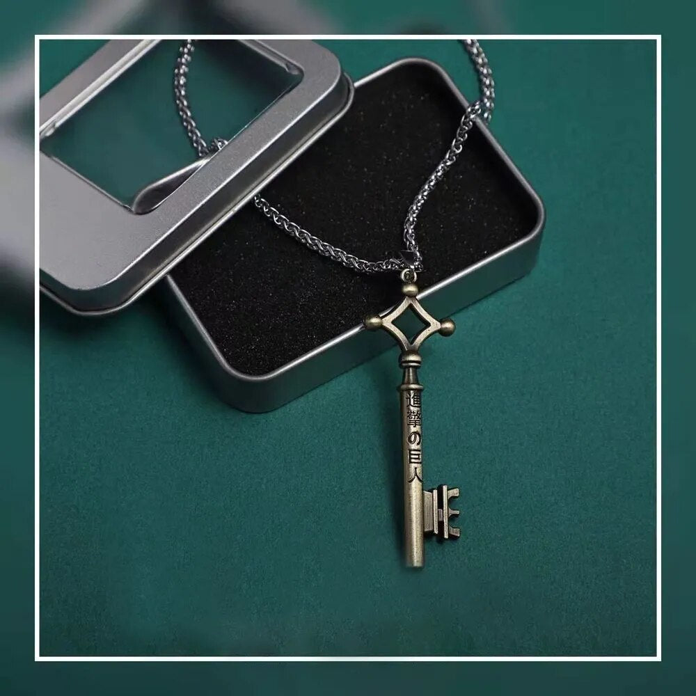 Attack on Titan Key Pendant Necklace