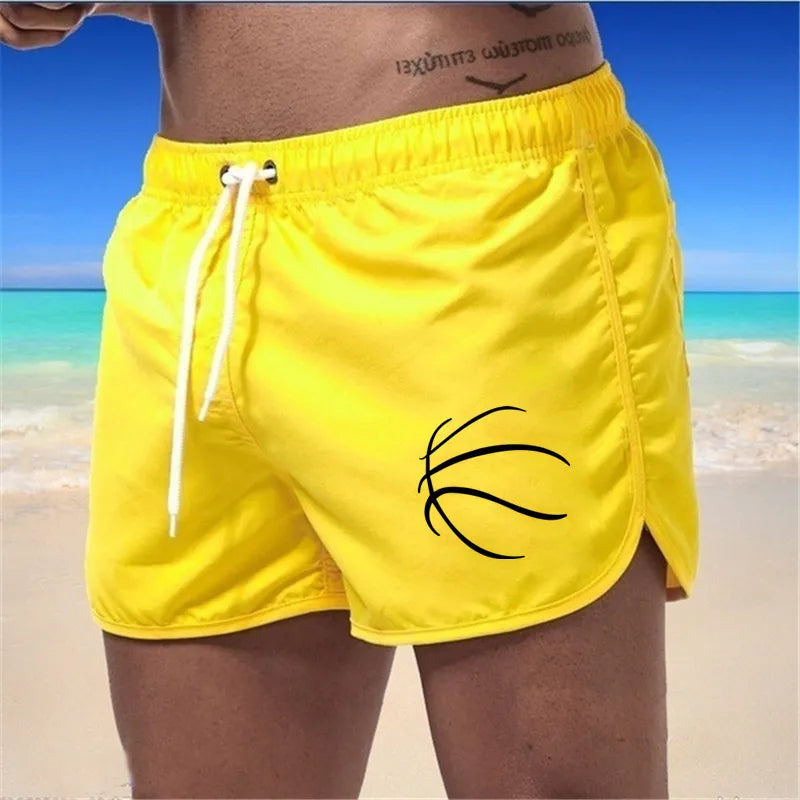 Mens Swimwear Fast Drying Shorts Swim Trunks