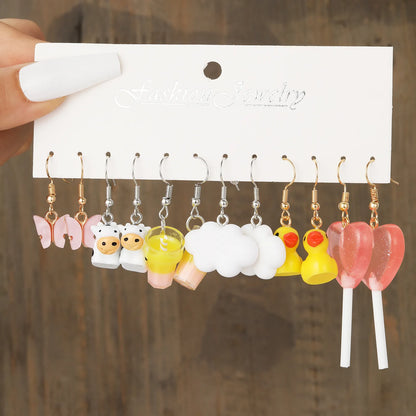 Cute Earring Set Assortment